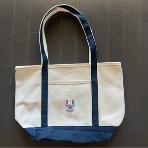 Ryder Cup 2025 - White and Blue Tote Bag